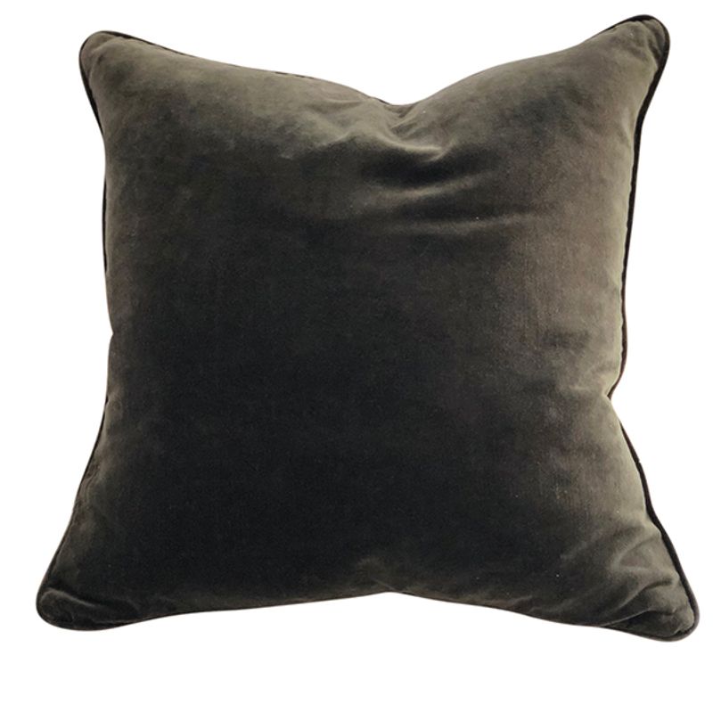 cushion cover zig zag green