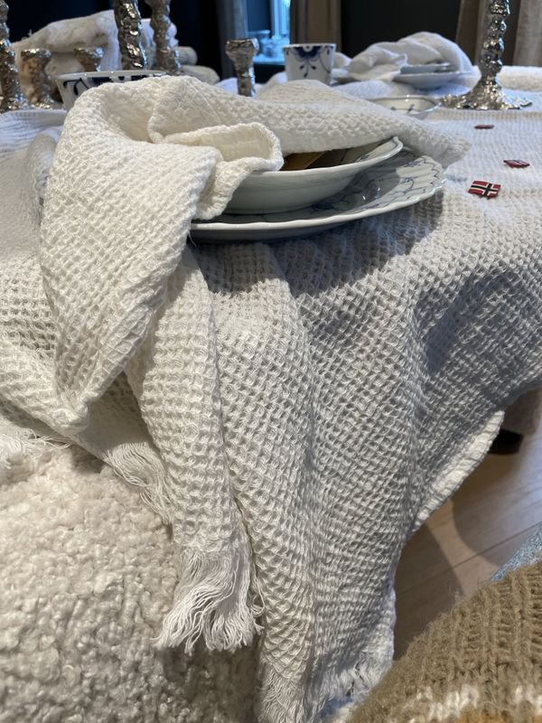 Life Towel Throw Anthracite