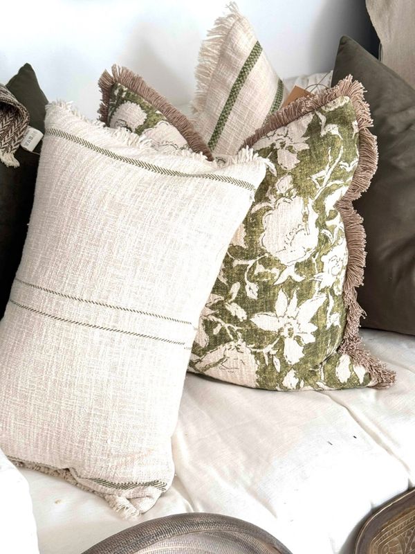 Cushion Cover Simplicity Air Dark Green