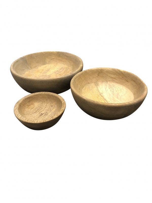 Wood Bowl Large