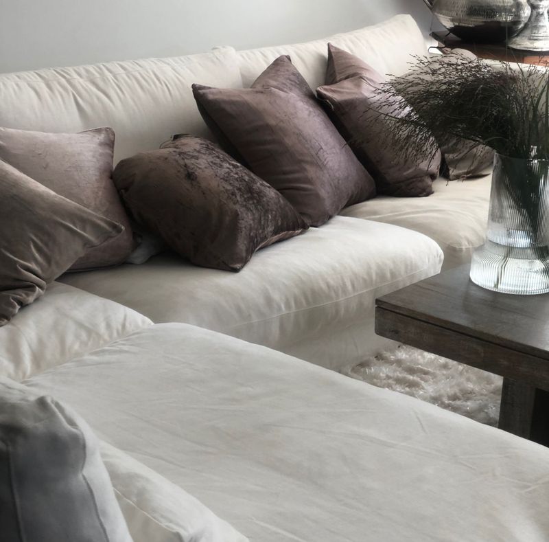 Putetrekk Shiny Velvet Pink
