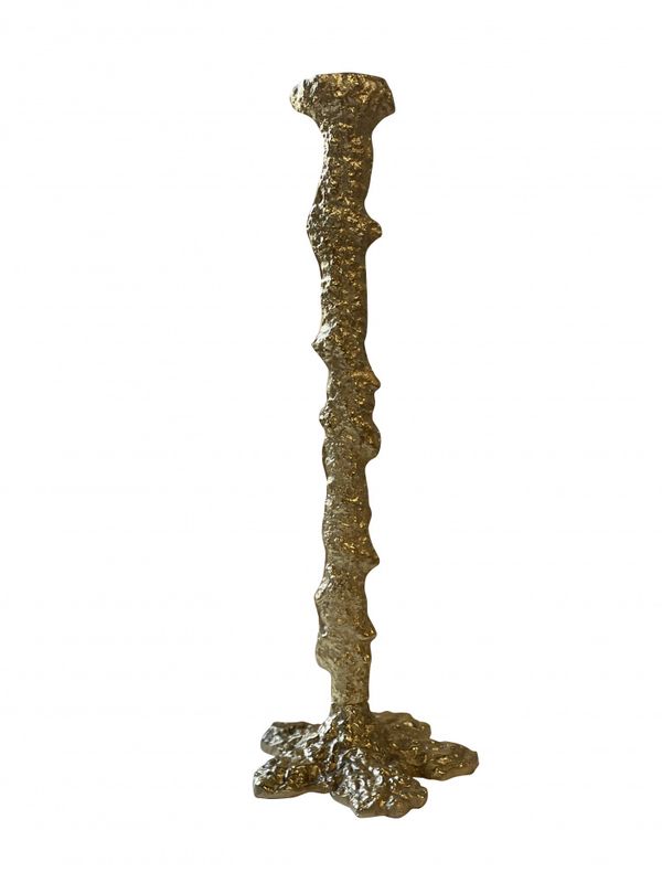 Art Candleholder XL Gold