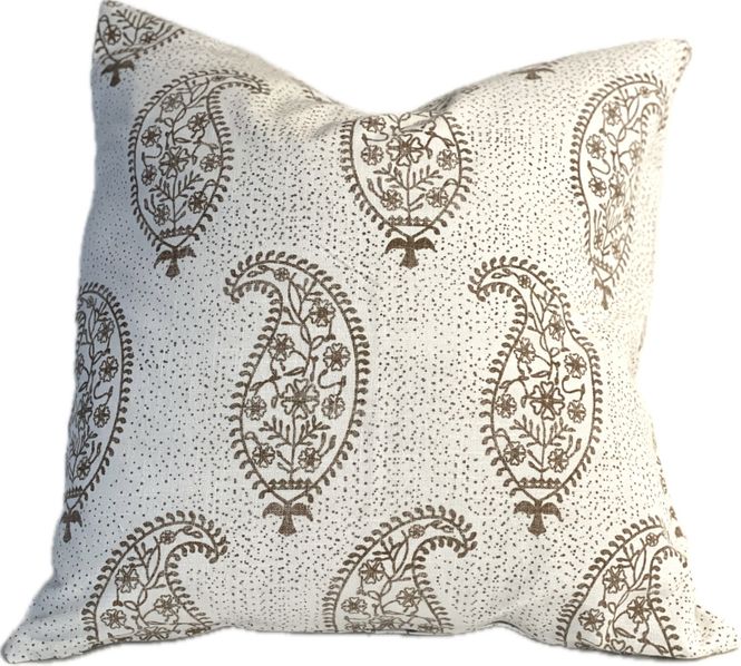Hovedbilde Putetrekk Caramel Paisley ...