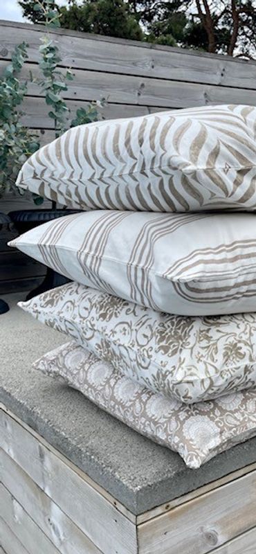 Cushion Cover Taupe Dheli