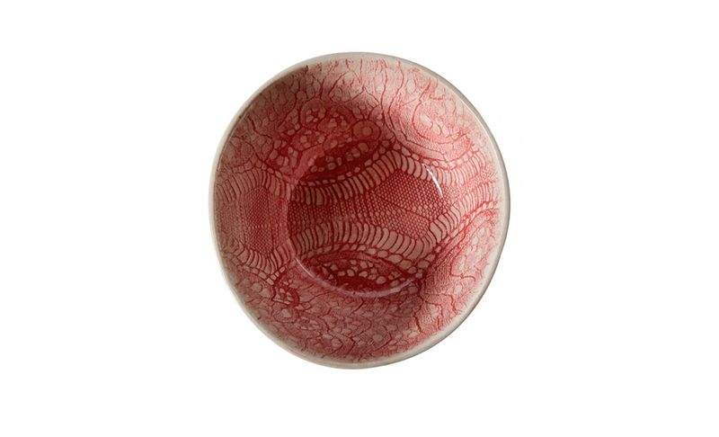 Ramekin Round Mixed Pattern Pimento 