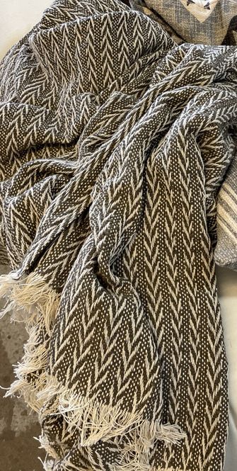 Hovedbilde Throw Silence Dark Brown